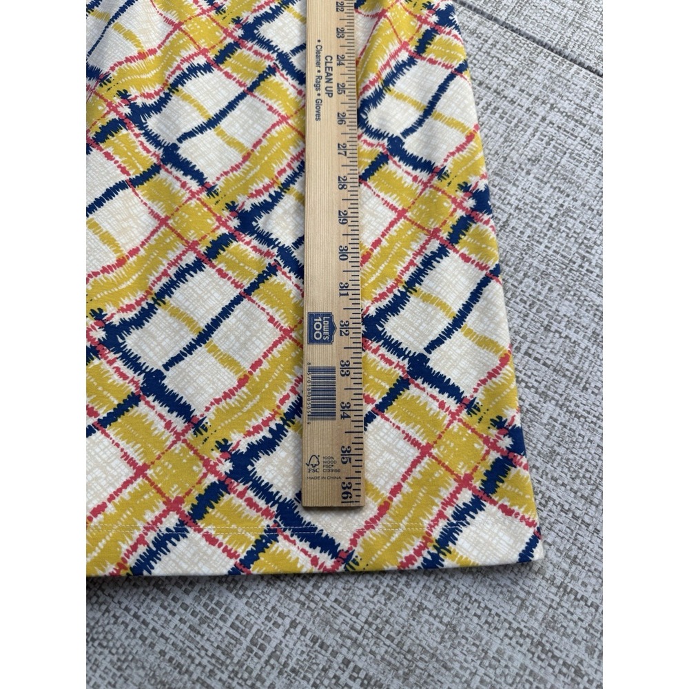 New J Mclaughlin Sheath Dress Catalina Cloth‎ Stretch Sleeveless Yellow Size S - Picture 4 of 12